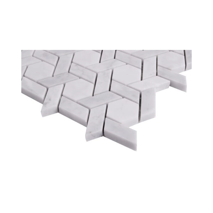Carrara White Armor Mozaika 30x29 Dunin