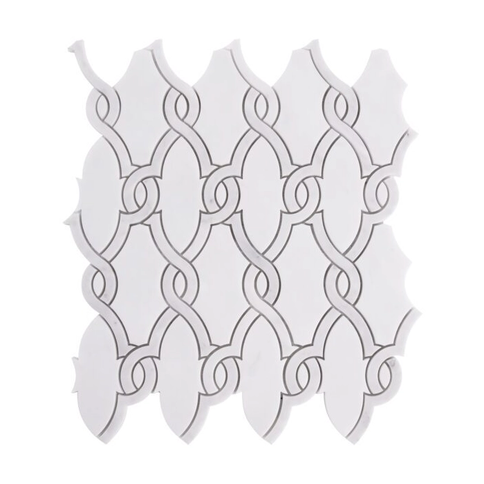 Carrara White Herald Mozaika 27,5x30 Dunin
