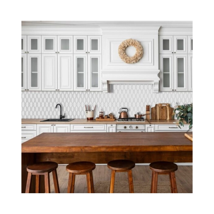 Carrara White Herald Mozaika 27,5x30 Dunin