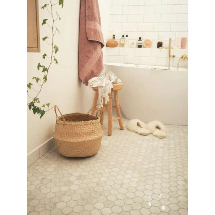 Carrara White Hexagon 48 Mozaika 29,8x30,2 Dunin