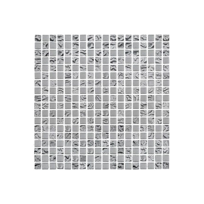 DD1 SILVER MIX 15 Mozaika 30x30 Dunin