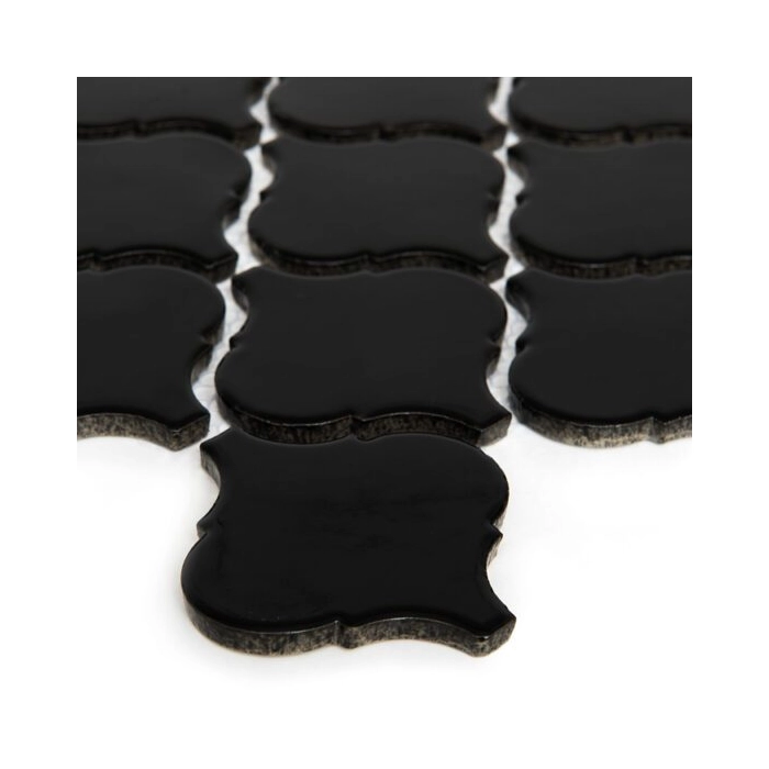 Mini Arabesco Black Mozaika 27,6x25 Dunin