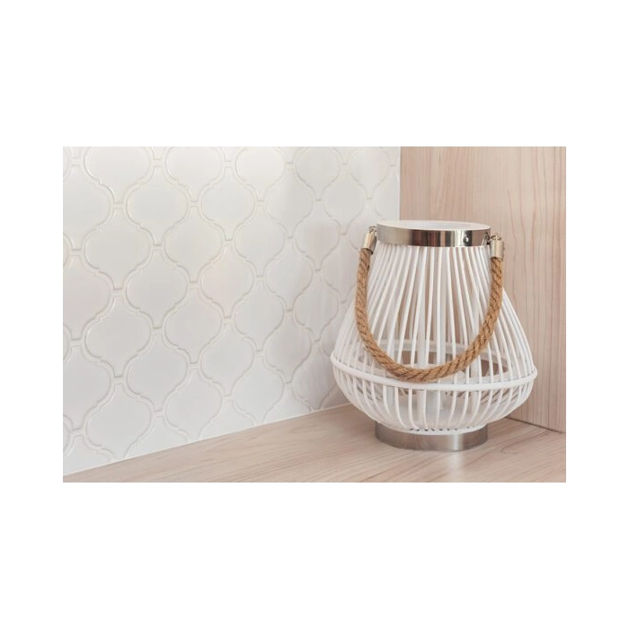 Mini Arabesco White Mozaika 27,6x25 Dunin
