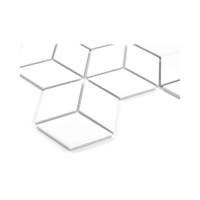 Mini Rombic White 48 Mozaika 30,7x26,8 Dunin