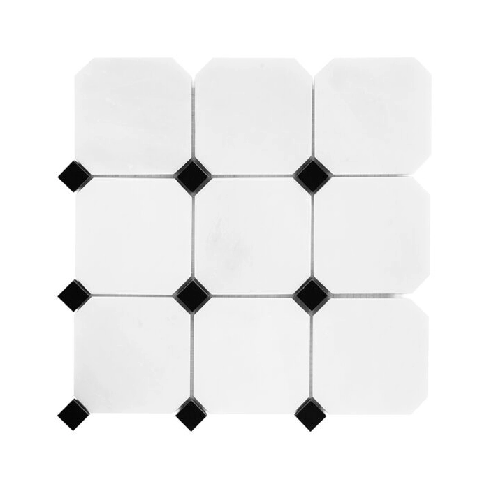 Pure B&W Octagon 100 Mozaika 30,5x30,5 Dunin