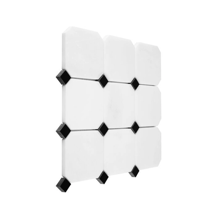 Pure B&W Octagon 100 Mozaika 30,5x30,5 Dunin