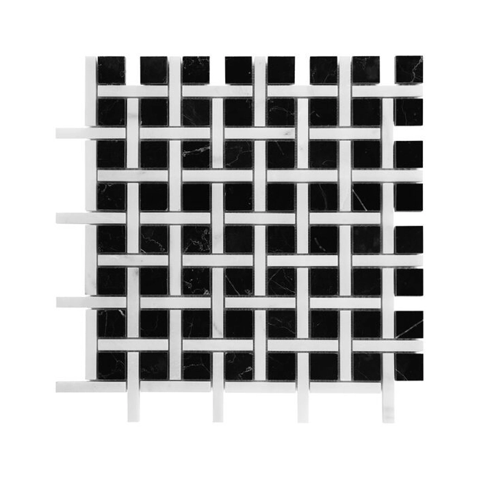 Pure Black BW02 Mozaika 30,5x30,5 Dunin