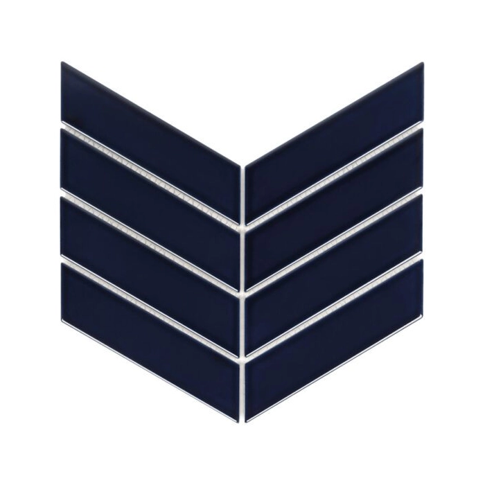 Royal Chevron Midnight Mozaika 31,8x22,4 Dunin