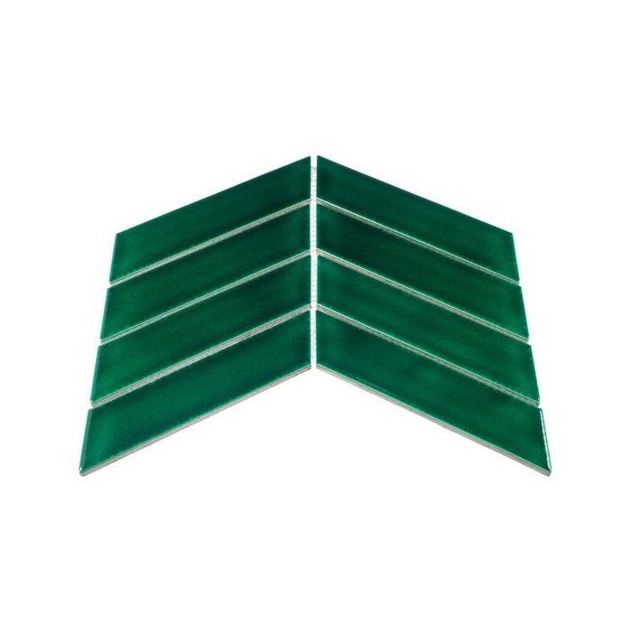 Royal Chevron Vert Mozaika 31,8x22,4 Dunin