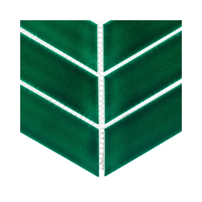 Royal Chevron Vert Mozaika 31,8x22,4 Dunin