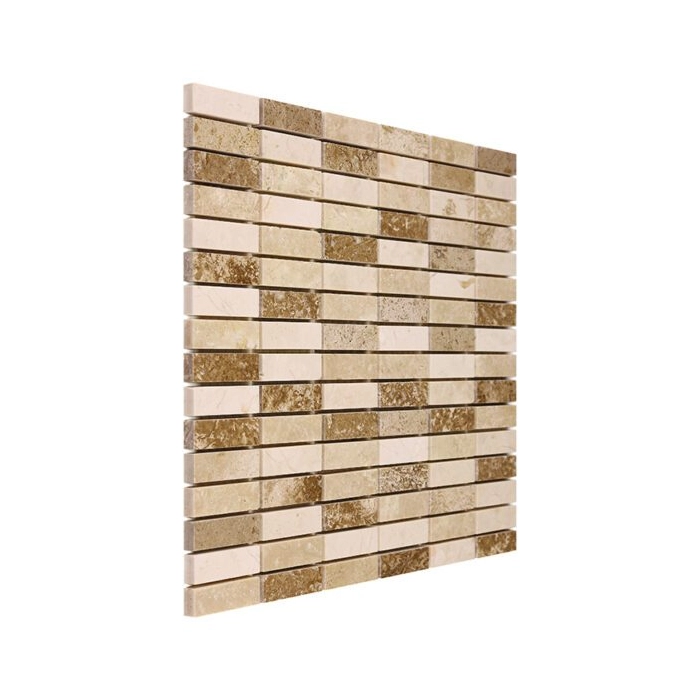 Travertine Block Mix 48 Mozaika 30,5x30,5 Dunin