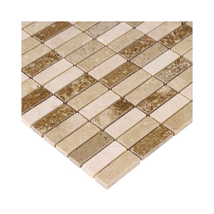Travertine Block Mix 48 Mozaika 30,5x30,5 Dunin