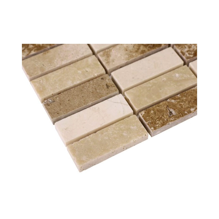 Travertine Block Mix 48 Mozaika 30,5x30,5 Dunin
