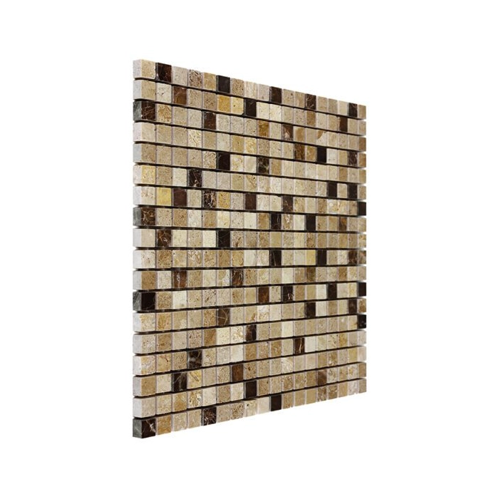 Travertine Cream Mix 15 Moizaika 30,5x30,5 Dunin