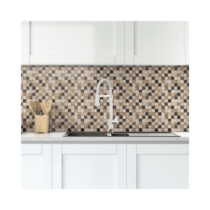 Travertine Mix 32 Moizaika 30,5x30,5 Dunin