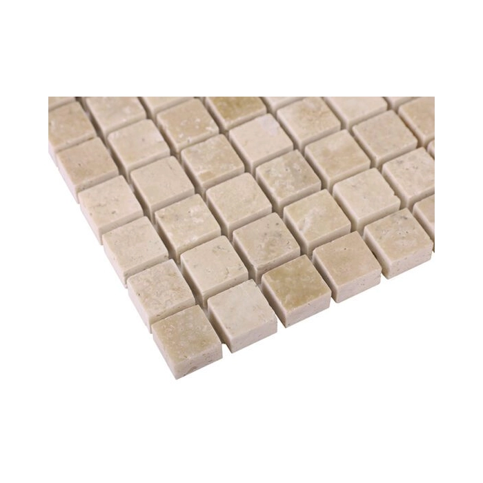 Travertine White 15 Moizaika 30,5x30,5 Dunin