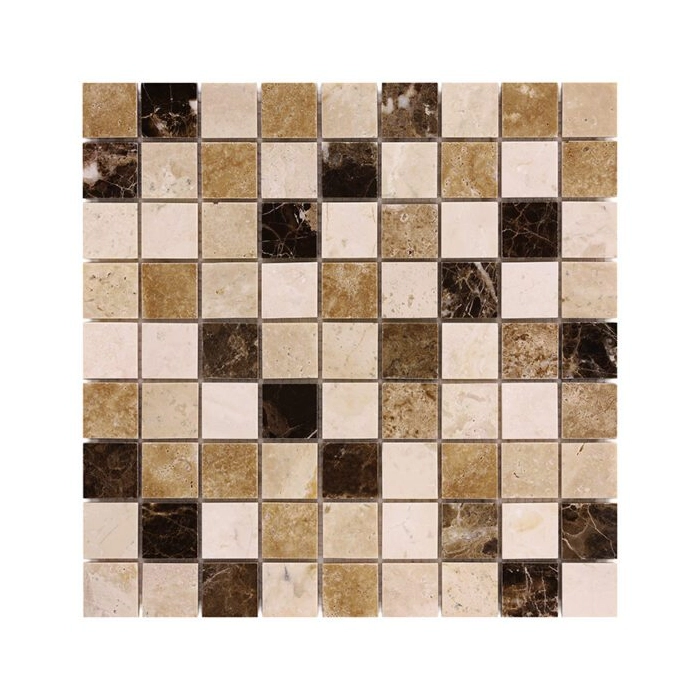 Travertine Mix 32 Moizaika 30,5x30,5 Dunin