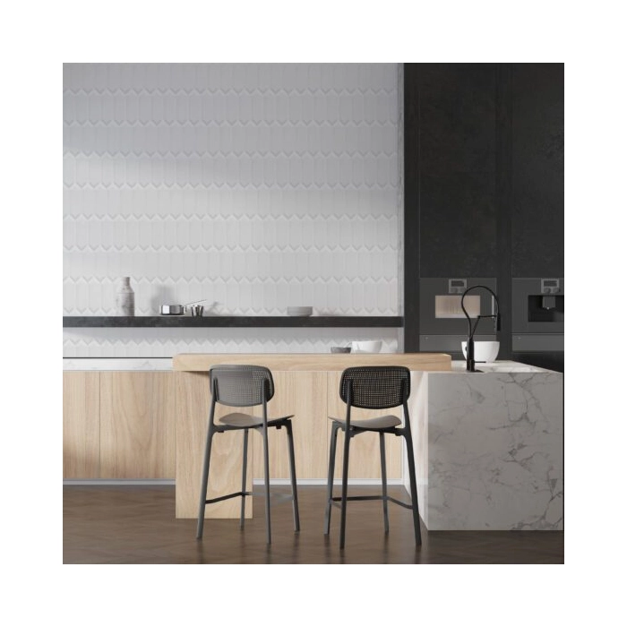 Tritone White 03 Płytka 7,5x22,7 Dunin