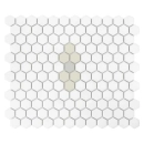 Mini Hexagon Beetle matt Mozaikia 26x30 Dunin