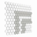 Mini Hexagon Stripe 2.3.A matt Mozaikia 26x30 Dunin