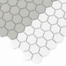Mini Hexagon Stripe 1.A matt Mozaikia 26x30 Dunin
