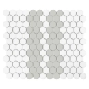 Mini Hexagon Stripe 2.1.A matt Mozaikia 26x30 Dunin
