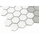Mini Hexagon Stripe 2.1.A matt Mozaikia 26x30 Dunin