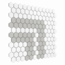 Mini Hexagon Stripe 2.2.A matt Mozaikia 26x30 Dunin
