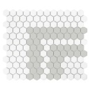 Mini Hexagon Stripe 2.3.A matt Mozaikia 26x30 Dunin