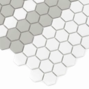 Mini Hexagon Stripe 2.A matt Mozaikia 26x30 Dunin