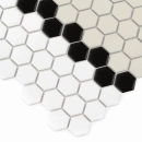 Mini Hexagon Stripe 3.1.B matt Mozaikia 26x30 Dunin