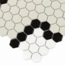 Mini Hexagon Stripe 3.2.B matt Mozaikia 26x30 Dunin