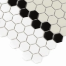Mini Hexagon Stripe 3.3.B matt Mozaikia 26x30 Dunin