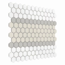 Mini Hexagon Stripe 3.A matt Mozaikia 26x30 Dunin