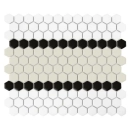 Mini Hexagon Stripe 3.B matt Mozaikia 26x30 Dunin