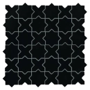 Star&Cross Black matt Mozaika 30,2x30,2 Dunin
