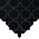 Star&Cross Black matt Mozaika 30,2x30,2 Dunin