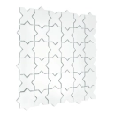 Star&Cross White matt Mozaika 30,2x30,2 Dunin