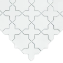 Star&Cross White matt Mozaika 30,2x30,2 Dunin