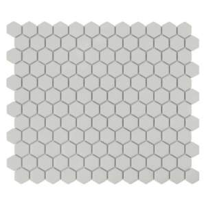 Mini Hexagon Ash matt Mozaikia 26x30 Dunin