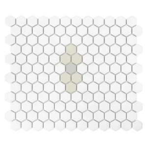 Mini Hexagon Beetle matt Mozaikia 26x30 Dunin
