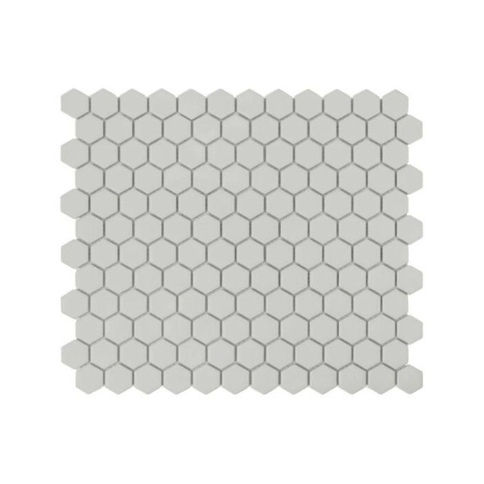 Mini Hexagon Ash matt Mozaikia 26x30 Dunin