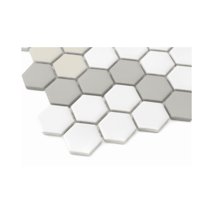 Mini Hexagon Compass matt Mozaika 26x30 Dunin