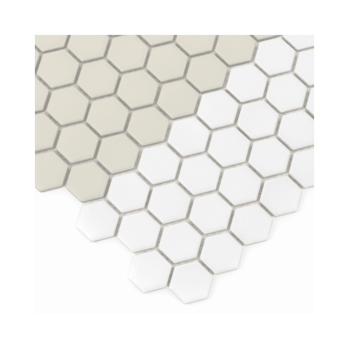 Mini Hexagon Stripe 1.C matt Mozaikia 26x30 Dunin