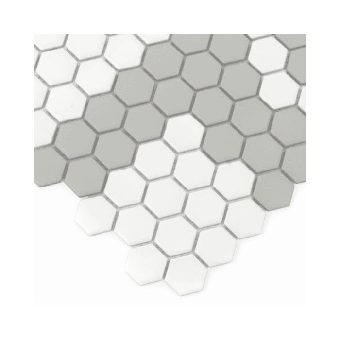 Mini Hexagon Stripe 2.2.A matt Mozaikia 26x30 Dunin