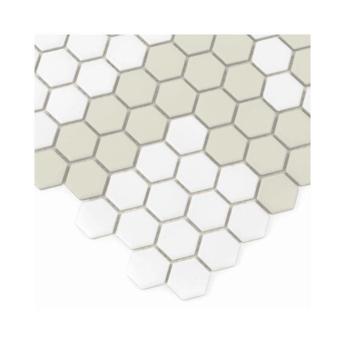 Mini Hexagon Stripe 2.2.C matt Mozaikia 26x30 Dunin