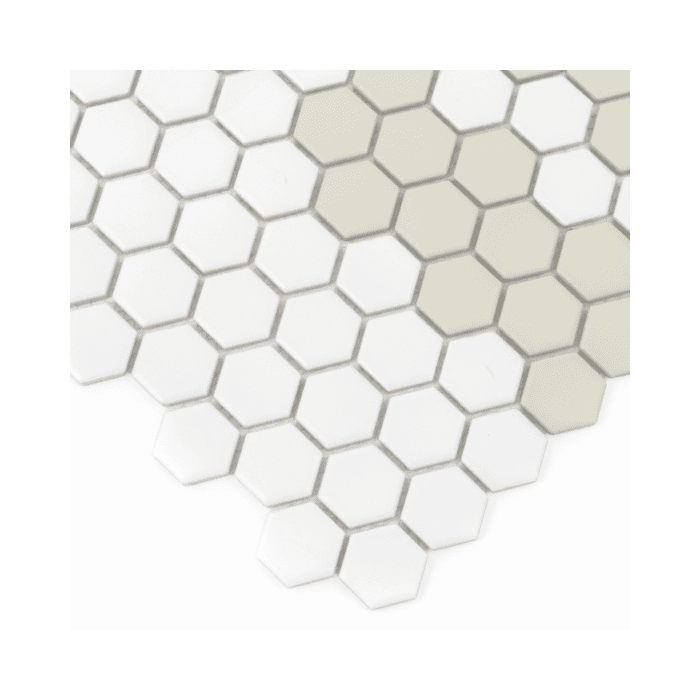 Mini Hexagon Stripe 2.3.C matt Mozaikia 26x30 Dunin