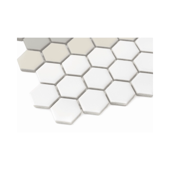 Mini Hexagon Stripe 3.C matt Mozaikia 26x30 Dunin