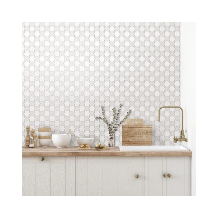 Star&Cross White Mix matt 30,2x30,2 Dunin