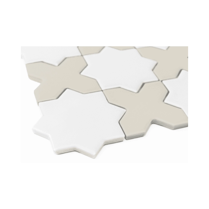 Star&Cross White Mix matt 30,2x30,2 Dunin